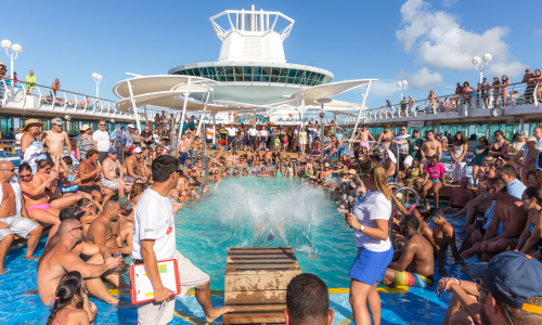 Disfruta de actividades en un crucero