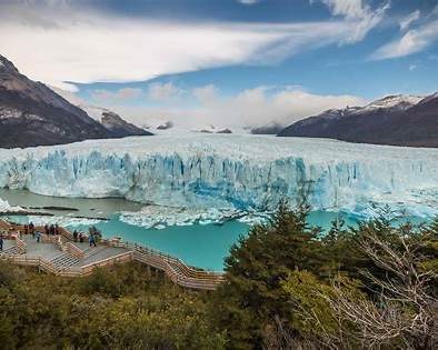 Glaciar Perito Moreno en la Patagonia, Argentina