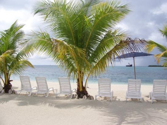 Cayo Coral frente a Roatán, Honduras