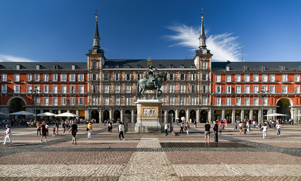 Plaza Mayor de Madrid, España